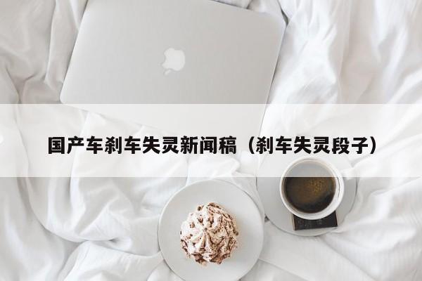 国产车刹车失灵新闻稿(刹车失灵段子)